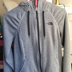 North Face Zip up hoodie